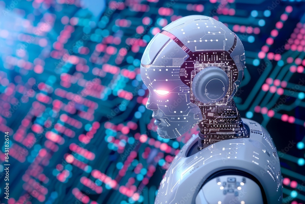 Poster ai-powered technologies: redefining the landscape of computer chips.