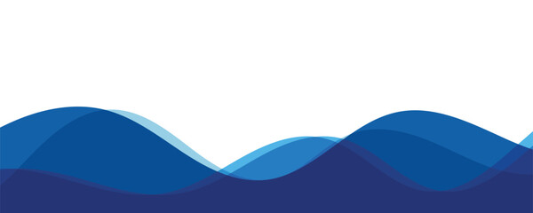 abstract blue background with waves