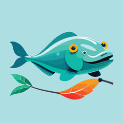 fish cartoon for kids