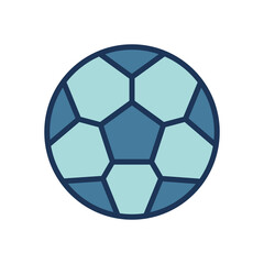 Obraz premium football icon symbol vector template 