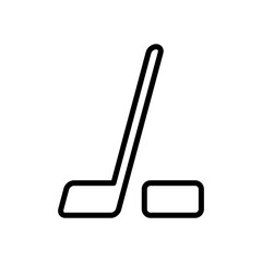 hockey icon symbol vector template 
