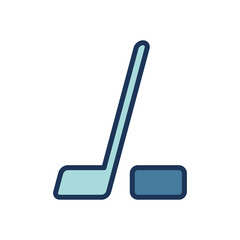 hockey icon symbol vector template 
