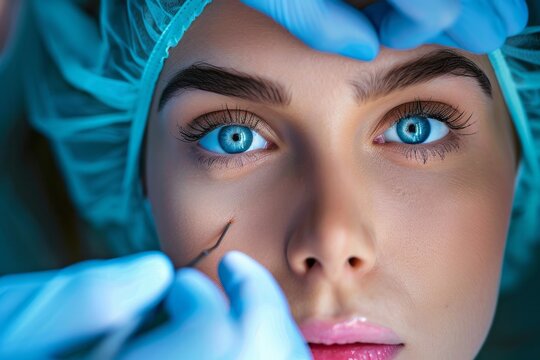 Ensuring her vitals are nominal before the procedure 