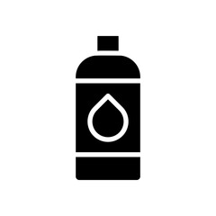 water bottle icon symbol vector template 
