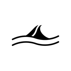 wave, ocean icon symbol vector template
