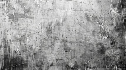Gray grunge background with scratches, ai