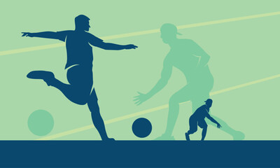 Great attractive editable and memorable kickball poster for competition and tournament event	