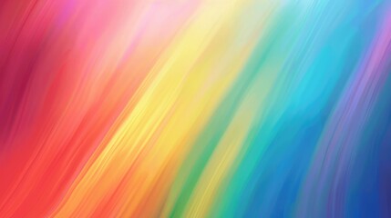 Obraz premium A rainbow is displayed on a computer monitor
