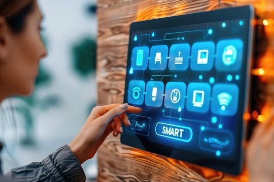  Home smart automation, revolutionizing living spaces with cutting-edge technology for seamless control, energy efficiency, security, and convenience, enhancing the way we live