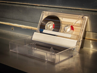 Old audio cassette