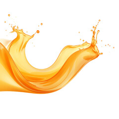 Fototapeta premium orange juice splash
