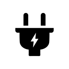 Plug icon vector design illustration