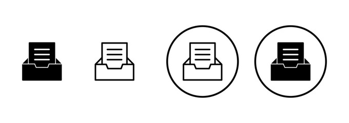 Archive folders icon vector isolated on white background. binders vector icon. Archive storage icon.