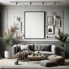 Living room interior design 