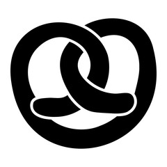 Fototapeta premium pretzel icon