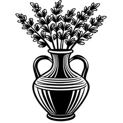 vase with flowers