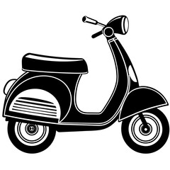 scooter vector illustration