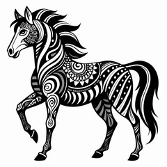 horse illustration