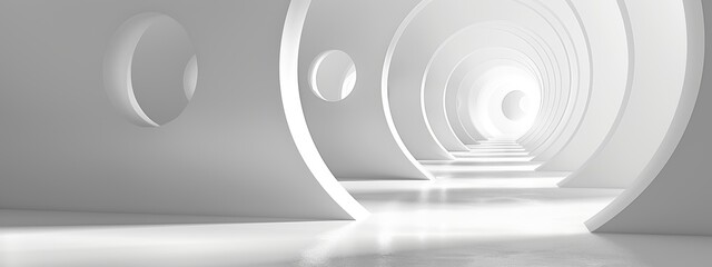 Visualize the minimalist purity of a perfectly symmetrical circle against a stark backdrop.