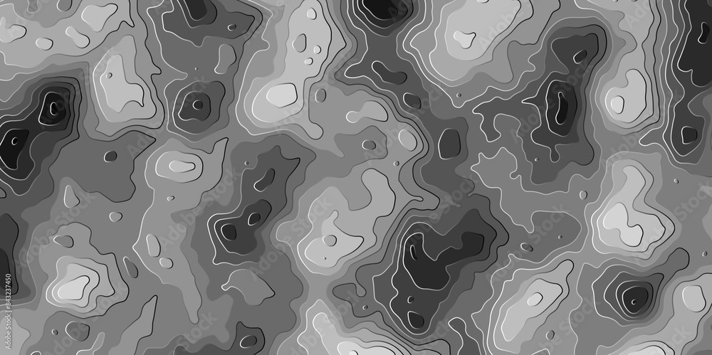Poster topographic map background with space for copy . line topography map contour background , geographic