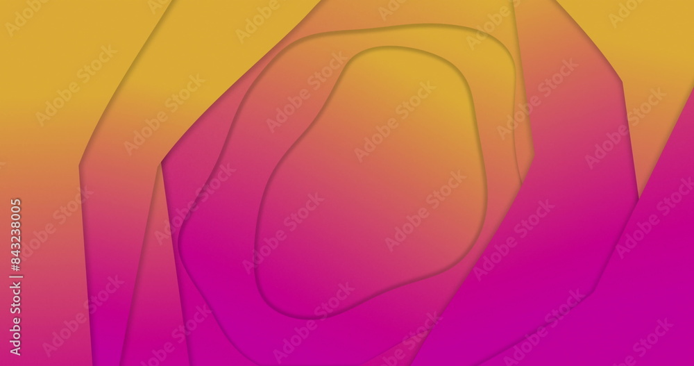 Poster image of circular pattern against gradient background