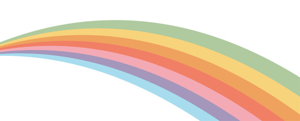 Obraz premium Retro rainbow dripping isolated background. Trendy distorted colorful in vintage y2k style. Psychedelic hippie pattern, trippy acid poster. banner, cover, card. vector illustration