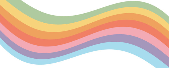 Retro rainbow dripping isolated background. Trendy distorted colorful in vintage y2k style. Psychedelic hippie pattern, trippy acid poster. banner, cover, card. vector illustration