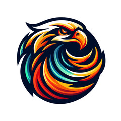 Eagle head logo vector