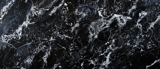 Fototapeta premium black colored granite pattern with light gray