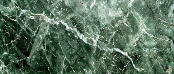 Fototapeta premium green colored granite pattern with light gray