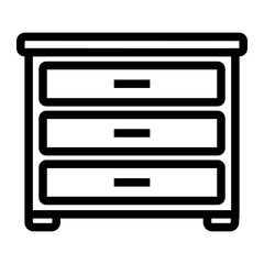 Obraz premium drawer icon