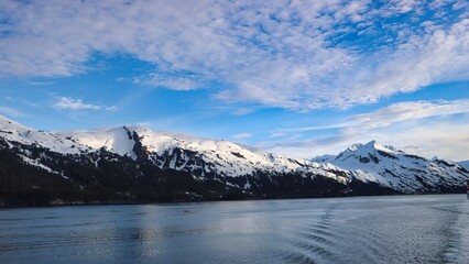 Fototapeta premium Whittier, Alaska USA
