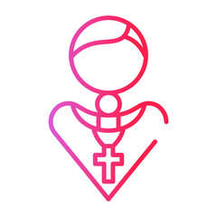 Priest Avatar Gradient Linear