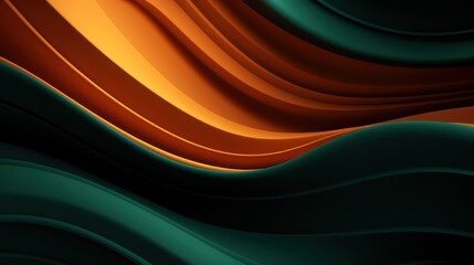 Vibrant abstract background with flowing waves of color