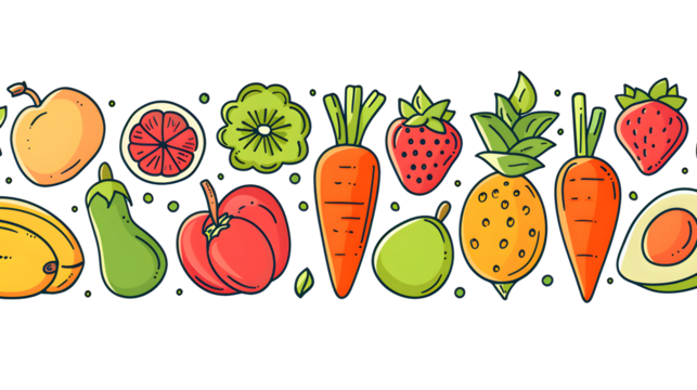 wallpaper or Frame of different exotic fruits on background, Space for text