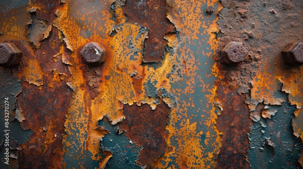 Canvas Prints Corrosion of Metal