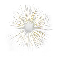Obraz premium A bright yellow and white explosion of light