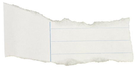 Fototapeta premium Torn ripped paper sheets