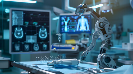 Robots and medical technology Helps doctors improve their ability to treat patients.