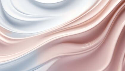 Obraz premium pink silk wave background