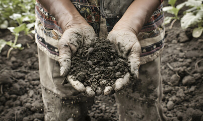 Rice, grains, and vegetables grown by farmers in the fields