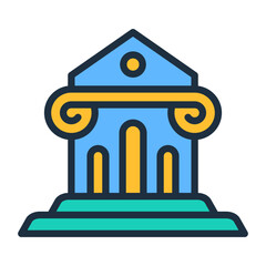 Obraz premium Museum Icon