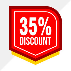 Professional 35% Discount Graphic – Perfect for Branding