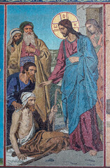 Healing the man blind from birth