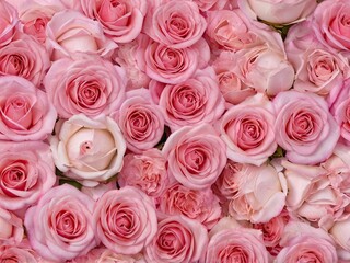 Beautiful background of roses, for presentations.
