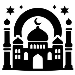 Islamic ornament silhouette