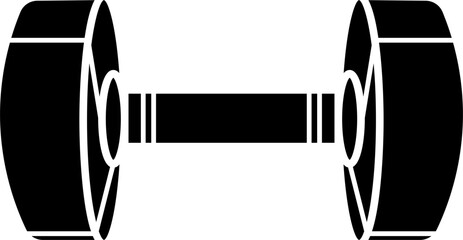Dumbbell vector illustration