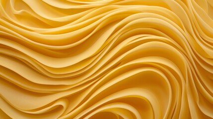 Obraz premium A mesmerizing still life of spaghetti strands arranged in a delicate pattern, reminiscent of a work of art.