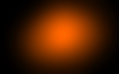 Abstract image wallpaper of orange and black gradient background