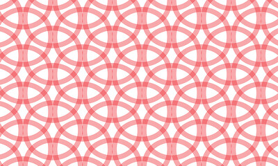 abstract simple red circle pattern can be used background.